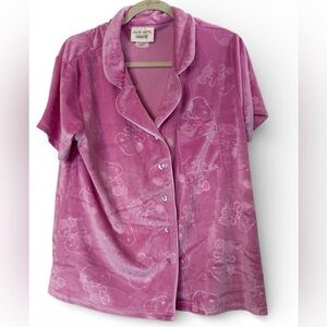 Munki Munki Pink Snoopy Pajama Top & Shorts